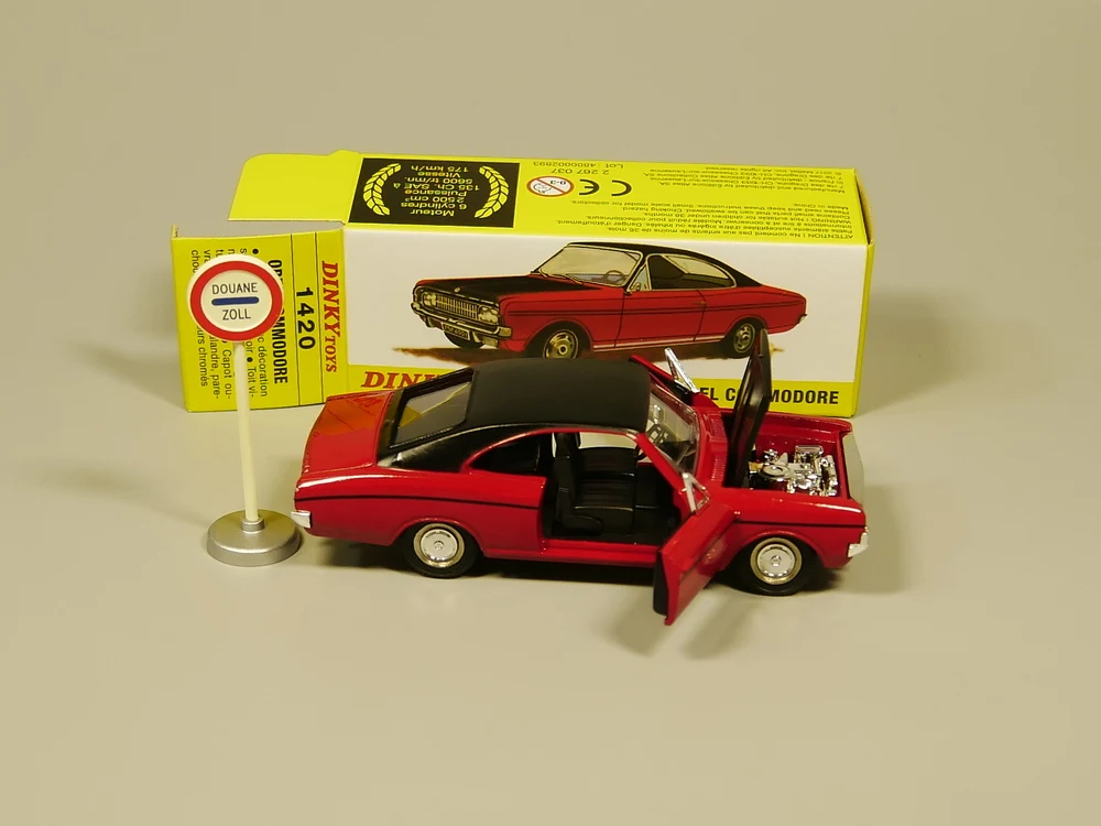 Dinky игрушки 1:43 Opel Commodore антикварные модели бутик сплав автомобиль игрушки для детей Детские игрушки оригинальная коробка