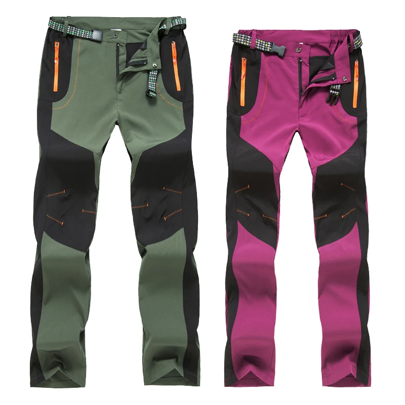 Мужские и женские походные брюки, непромокаемые брюки, мужские уличные брюки для рыбалки, треккинга, рыбалки, альпинизма, брюки размера плюс S-4XL