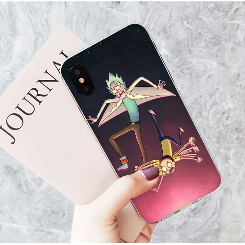 Cartoon Rick and Morty