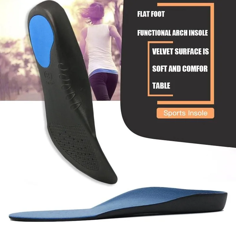 1 Pair Flat Foot Orthopedic Insoles For Shoes Soles Inserts Arch Support Corrector Men Women Shoe Pad Eva Sports Insoles Adults