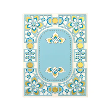 

2020 Metal Cutting dies Overlapping embossing Die Cut Scrapbooking Paper Craft Handmade Card Punch Art Cutter Decorative Stencil