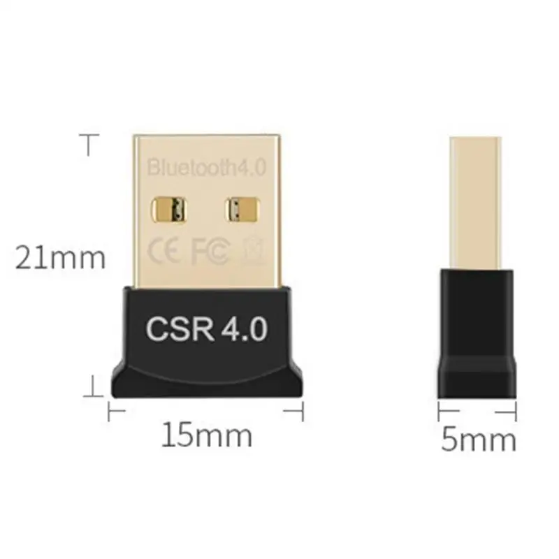 Горячая USB Bluetooth адаптер износостойкий Портативный USB Bluetooth адаптер BT4.0 аудио музыкальный приемник ключ для ПК компьютера
