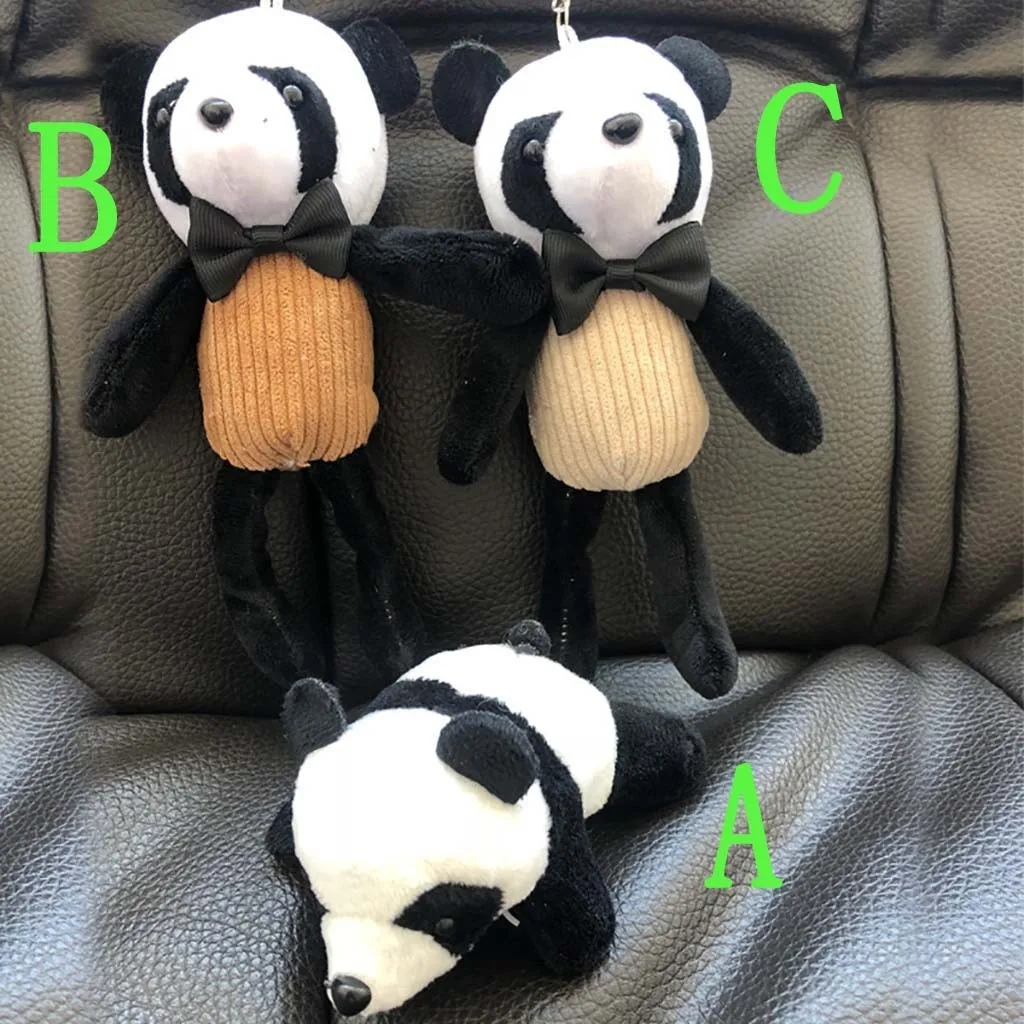 Cute Plush Toy mini Panda Doll Animal Doll Children Birthday Gift Plush Toys For kids Backpack pendant Holiday gift #A