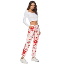 Для женщин брюки для бега Повседневное 3D печатных женский Спортивные штаны модные Высокая Талия Фитнес брюки для женщин