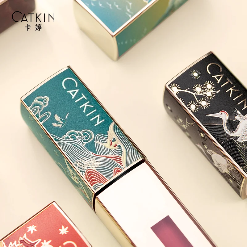 Лак для губ Catkin бархатный матовый блеск и стойкий без ворса | Дом сад