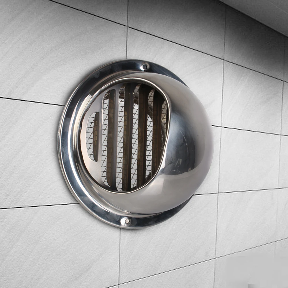 Exhaust Grille Cover Heating Cooling & Vents Cap 304 Stainless Steel