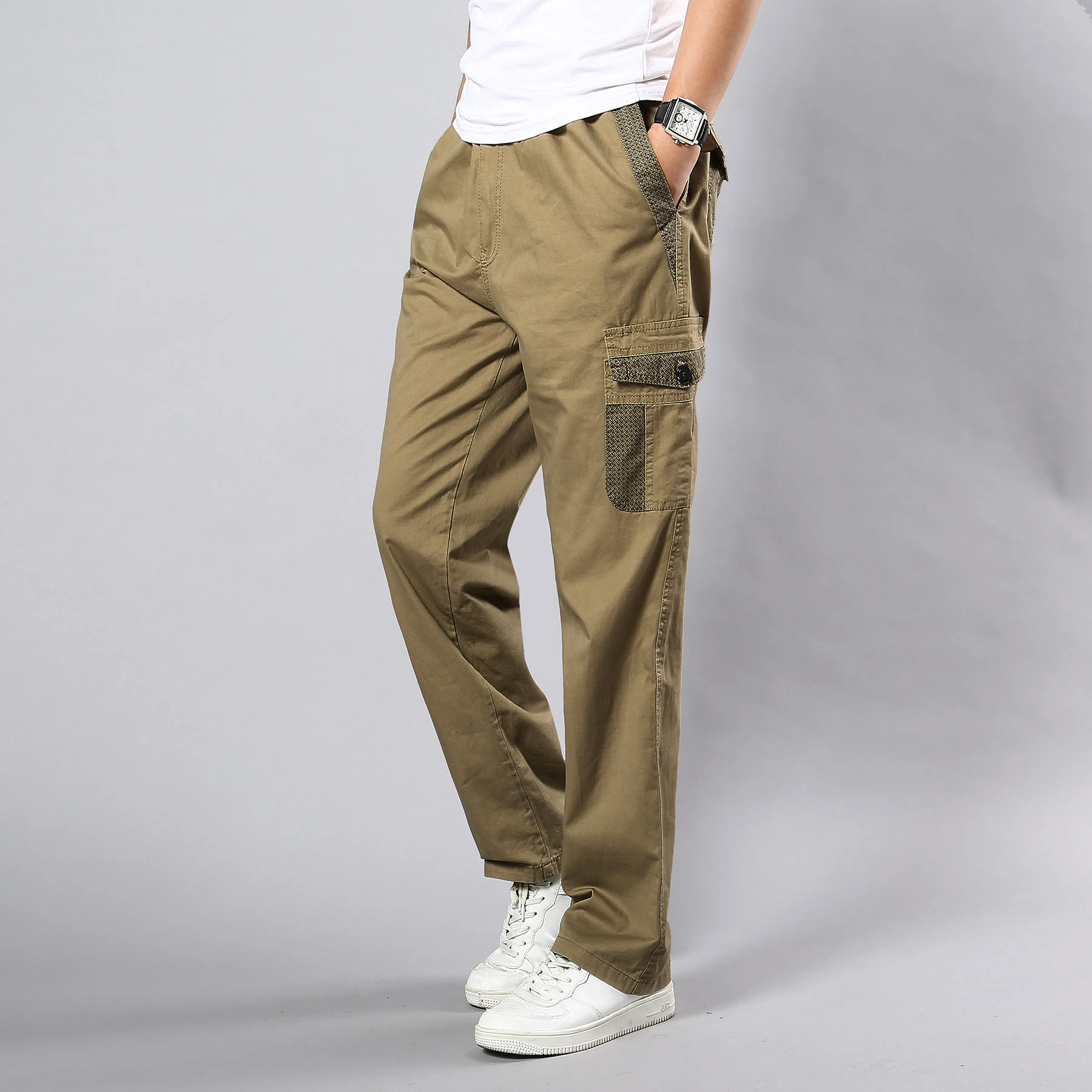 Pantalones Chinos Hombre Pantalones Chinos Para Hombre Algodón