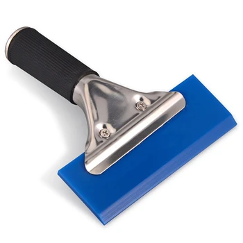 

Window Squeegee Water Wiper Handled Rubber Ice Scraper Blade Car Snow Shovel Glass Car Cleaner Tinting Tool Glass Cleaning Acces