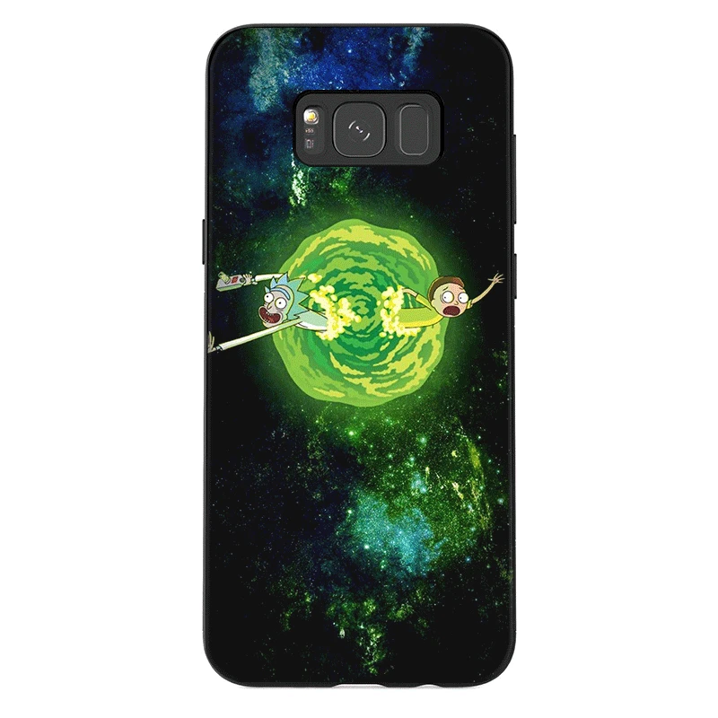 Чехол для телефона для samsung J6 A70 A60 A50 A40 A20 A30 A10 A7 A6 A5 A3 A8 A9 крышка Рик и Морти - Цвет: B4
