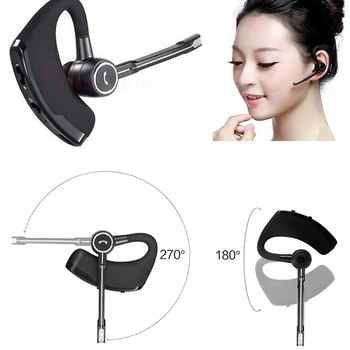 

Wireless Bluetooth Headset With Mic Car Bluetooth earphone For Driving/Business/Office/Workout/Riding/Trucker headphones elari