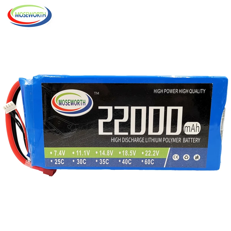 3S RC батареи 11,1 V 22000mAh 30C RC LiPo батарея для Квадрокоптер Вертолет Самолет лодка LiPo 22Ah AKKU