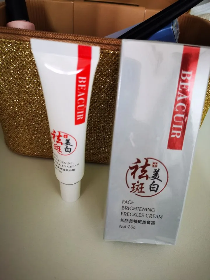 beacuir freckle whitening cream