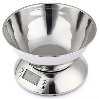 

Stainless Steel Multi-function Household Baking Kitchen Scale Precision Temperature Measurement Split Design Electronic Scale