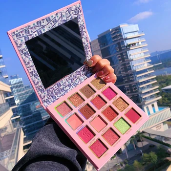 

HUDAMOJI 16 Colors matte eyeshadow pallete eyeshadow cosmetics paleta de sombra eye shadow palette maquillage yeux makeup TSLM1