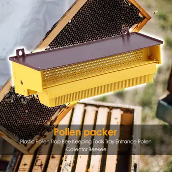 

Pollen Trap Bee Keeping Tray Work Exquisite Bee Hive Entrance Beekeeping Apiculture Tools Home Garden Essential Supplies