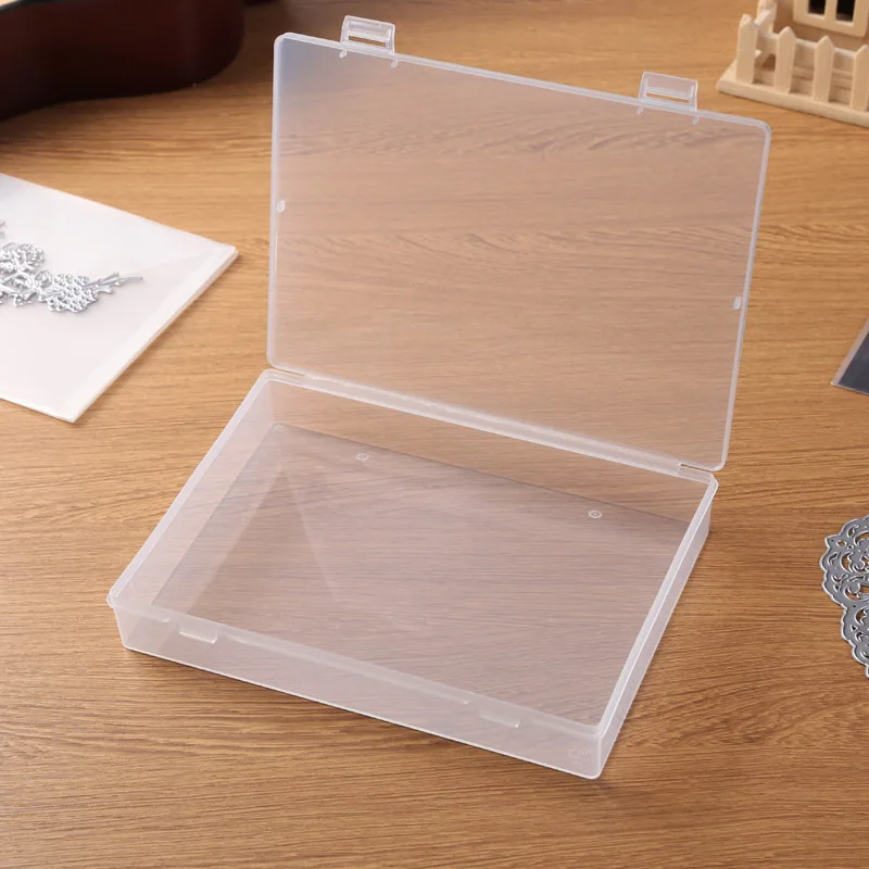 Transparent Portable Storage Bag Match Ribber Soft Magnet Sheet and Transparent Box Used To Store Die Stamp Template Cards Cover storage bag,storage box,plastic storage box,storage container,stamp storage binder