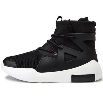 

Fashion High Top Casual Sneaker Flats Shoes Sneakers Basketball Male Boots Walking Non-slip Training Shoes Calzado Hombre