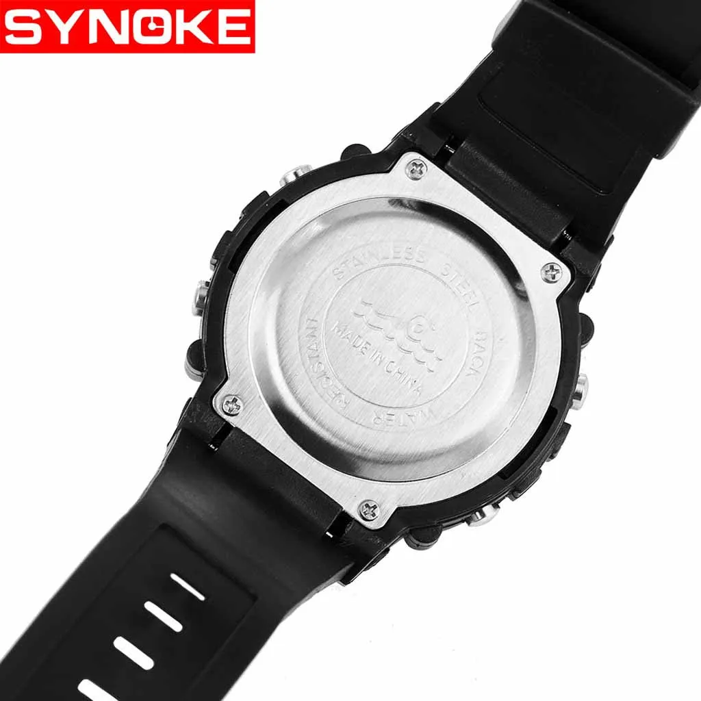 Montre enfant garcon SYNOKE светящиеся водонепроницаемые многофункциональные детские Студенческие электронные часы детские часы для мальчиков