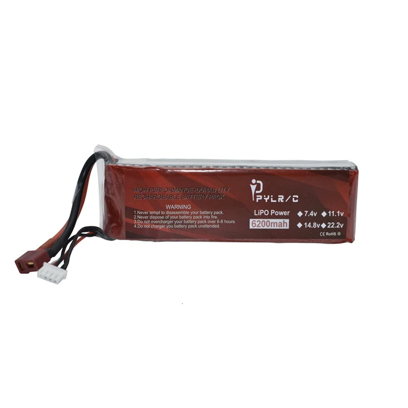Высокая скорость 22,2 v 6200mAh Lipo батарея для RC вертолетов части 6s литиевая батарея 22,2 v 50C RC автомобили беспилотные самолеты батарея T/XT60