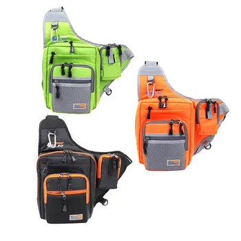

Fishing Bag 32*39*12CM Fishing Reel Bag Multi-Purpose Waterproof Canvas Fishing Reel Lure Tackle Bag Fishing Accessories