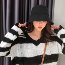 Чистый цвет, короткая Рыбацкая шляпа, Chaozhou, осенняя мужская и женская зонтик для досуга, Солнцезащитная складная шляпа для бассейна, Весенняя шляпа от солнца