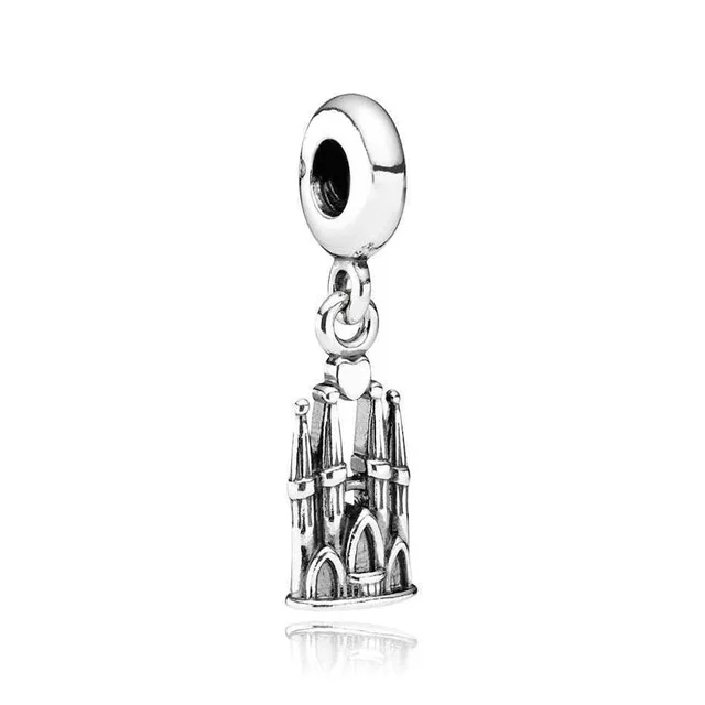 791078-12.31 PDB DZ 21 RLLEQuality Оригинальное 925 пробы серебро 1:1 модное ожерелье с подвеской кулоном серии дам и девушек, ювелирное изделие, подарок - Цвет камня: 791078-12.31