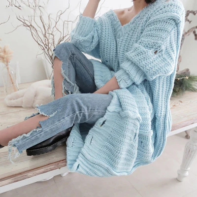 

2019 Fashion Streetwear Women Lace Up Patchwork Knit Sweater Autumn Loose Sexy Strapless Shoulder Top Short Hollow Out Sweater