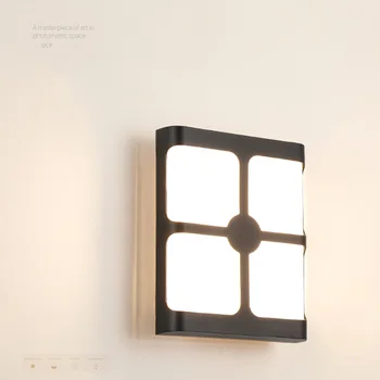 

12W LED Wall Light Waterproof IP65 Porch Light Modern LED Wall Lamp Courtyard Garden Outdoor Light