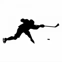 18x9 см хоккейный Спортман наклейки для мальчика спортсмена любовника наклейки на автомобиль наклейки на заднее лобовое стекло наклейки в