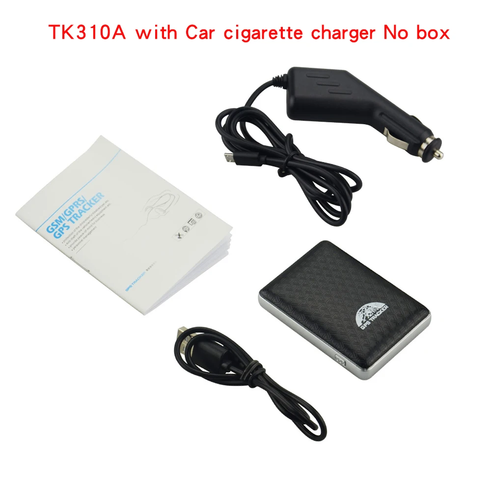 No box with group2 Персональный gps-трекер gps 310A TK310A автомобильный gps-трекер запись данных и загрузка долгого ожидания гео-забор в реальном времени отслеживание локатора - Цвет: No box with group2