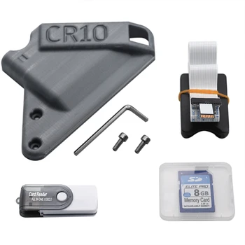 

3D Printer For Creality CR 10 10s Pro TF To SD Suite Extension Cable Adapter With 8G SD Card Multifunctional Card Reader