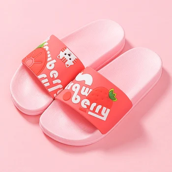 

TZLDN 2020 Couple Indoor PVC Home Hotel Sandals & Slippers Women Cute Fruit Summer Non-slip Bathroom Home Slippers wholesale