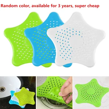 

2Pc Sewer Outfall Strainer Bathroom Sink Filter Anti-blocking Floor Drain Hair Stopper Catcher For Bathroom Accessories