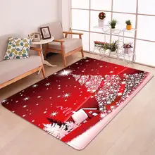 Рождественский Санта-Клаус, ковер, Декор, Противоскользящий коврик для кухонной комнаты, декоративный ковер