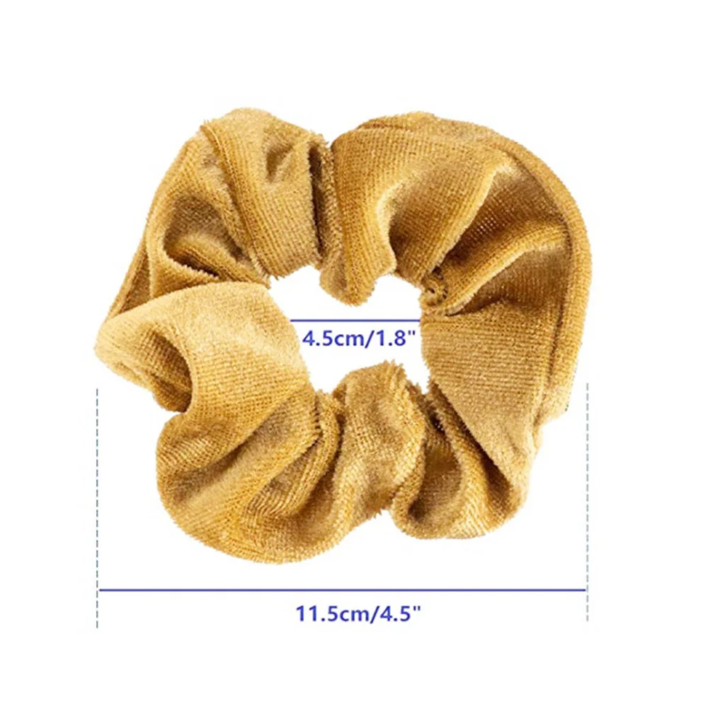 NEW 46 Colors Hair Scrunchies Velvet Elastic Hairties Hairbands Ponytail Holder For Women Girls Hair Accessories