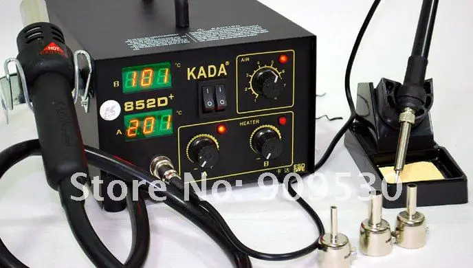 

Kada852D+ Soldering rework station Soldering tools kada852D+ Electric Soldering Irons 187(W)x150(H)x245(D)mm Free shipping