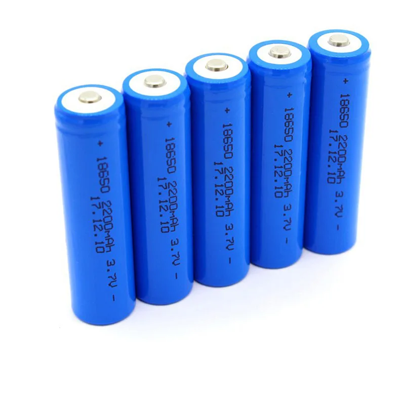 ICR18650 2200 mAh 3,7 V литий-ионная аккумуляторная батарея для светодиодный фонарик