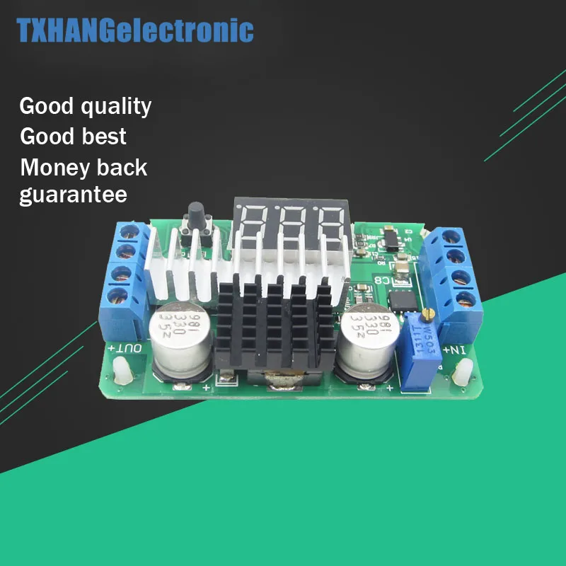 

LTC1871 DC-DC boost boost module power supply 3.5V to 30V 100W LED voltmeter module boost converter LTC1871 booster meter