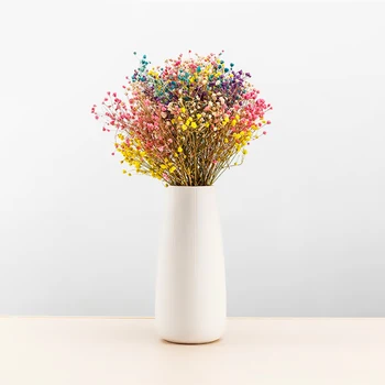 

Modern Simple Vases Creative House Living Room Decorations White Ceramic Vase Home Dried Flower Inserter Artware LC