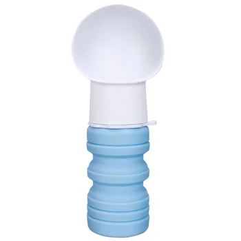 

Pet Outdoor Waterer Simple Useful Durable Portable Drinking Kettle for Dog Cat (Sky-Blue)