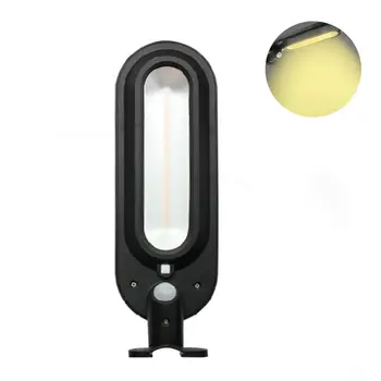 

Wireless Outdoor Solar Sensor Light Body Induction Waterproof Wall Gutter Lamp 57BB