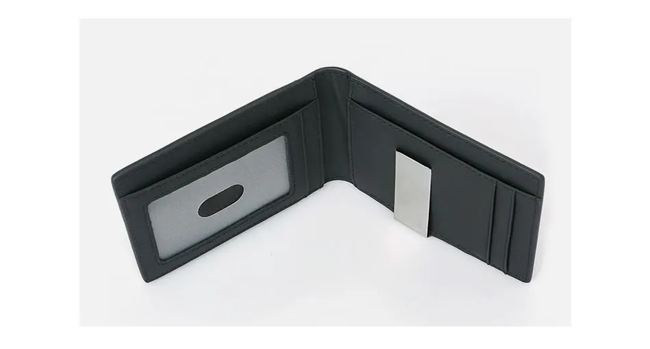 Мужские кошельки из углеродного волокна Rfid, модные брендовые короткие маленькие черные тонкие кожаные кошельки, сумки для денег, тонкие мужские кошельки с мини-картами