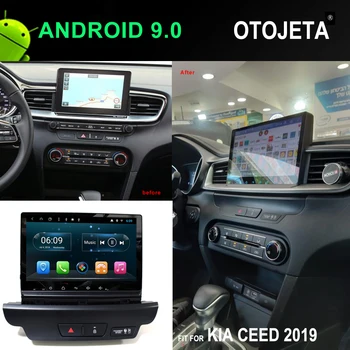 

4G lte Octa Core Car Android 9.1 player radio for kia ceed 2019 car gps multimedia stereo camera tape recorder With CANBUS