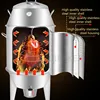 Charcoal Roast Duck Oven Stainless Steel Double Layer Small Home Multifunction Roast Chicken Lamb Chops Barbecue Skewers Machine 1