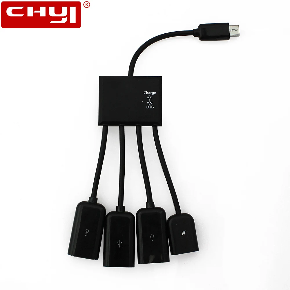 Usb-концентратор 3,0 высокоскоростной Мульти USB 3,0 usb-хаб 4 порта хаб для микро-usb интерфейс все в одном для ПК Компьютерные аксессуары