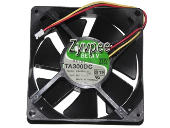 

zyvpee NIDEC 8025 TA300DC L34690-57 24V 0.11A 3Wire 3 Pins case fan 8CM inverter cooler
