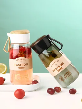 

Summer Transparent Cute Portable Water Bottle Design Travel Drinking Water Bottle Eco Friendly Botella Agua Waterbottle BW50SH