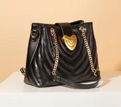 Новинка, модная, модная, с косым плечом, packAAA183 - Цвет: Черный