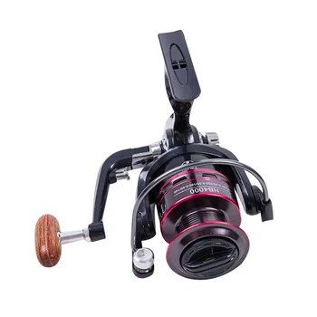 

Spinning Fishing Reel HB 500-6000 No Gap Metal Spool Reel 8KG Pike Black Red Spinning reel High Speed Reel Fish Tools