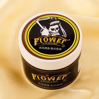

1pcs Hair Beauty Hair Pomade Strong Style Restoring Pomade Hair Wax Skeleton Cream Slicked Oil Mud Keep Hair